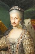 Anton Raphael Mengs Portrait of Maria Antonietta of Spain oil on canvas